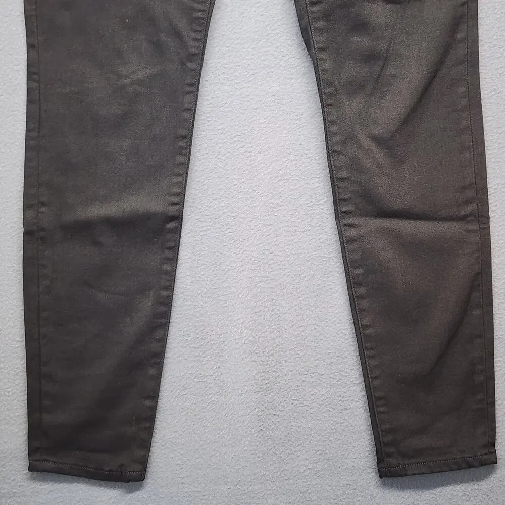 Madewell Jeans Womens 28 Mid Rise Skinny Black Cotton Blend